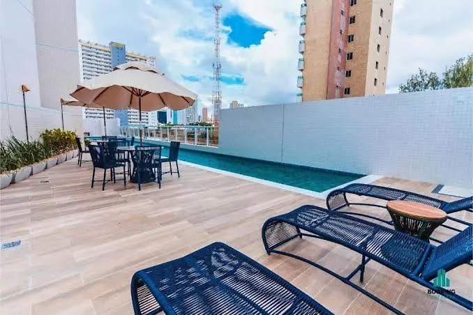 Apartamento Com Piscina Praia De Iracema - Fortaleza